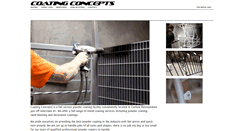 Desktop Screenshot of coatingconcepts.net